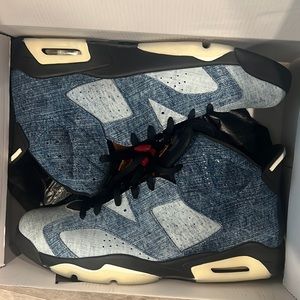 Retro jordan 6, denim
